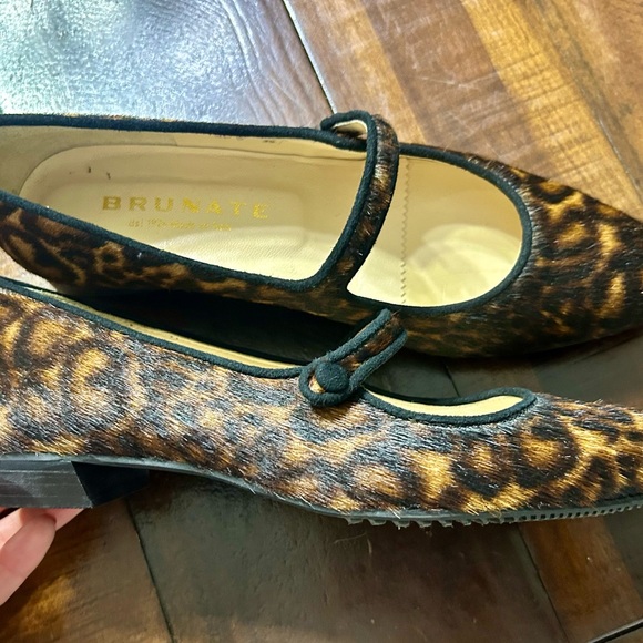 brunate Shoes - Brunate Leopard Print Flats